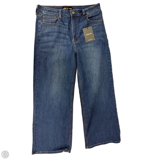 Jeans Wide Leg By Clothes Mentor In Blue Denim, Size: 12