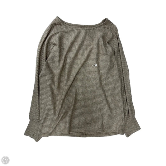 Top Long Sleeve By Maurices In Brown, Size: L