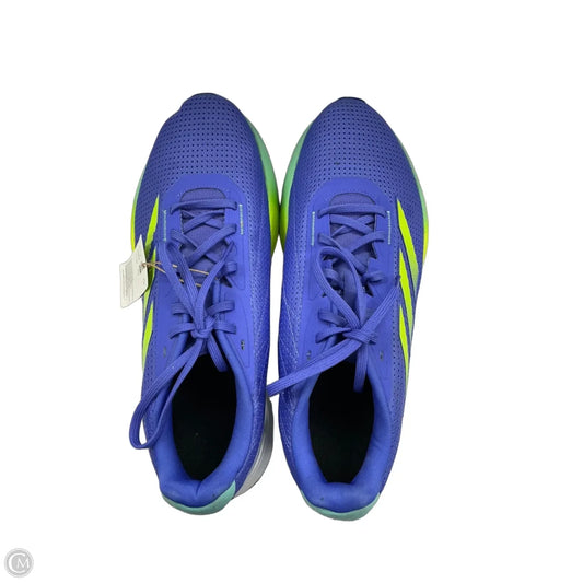 Shoes Athletic By Adidas In Green & Purple, Size: 11.5