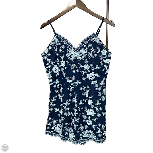 Romper By Altard State In Blue & White, Size: M