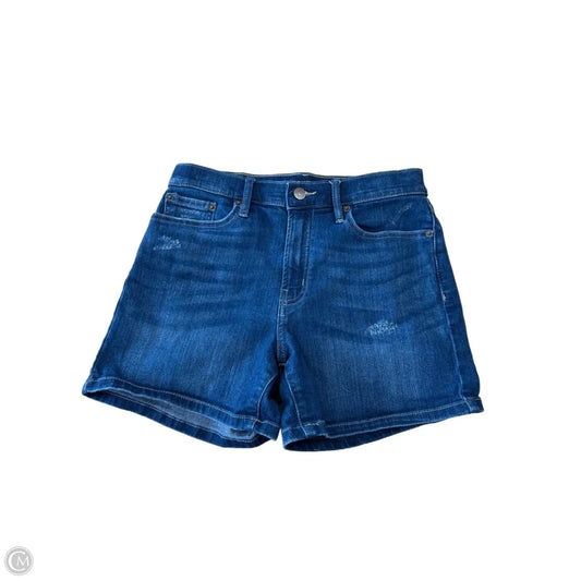 Shorts By Calvin Klein In Blue Denim, Size: 6