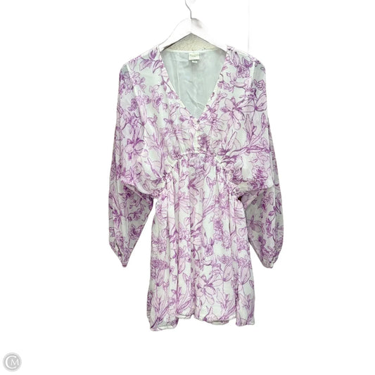 Dress Casual Short By A New Day In Purple, Size: S