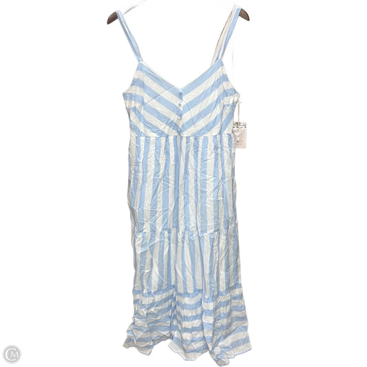 Dress Casual Maxi By Lc Lauren Conrad In Striped Pattern, Size: L