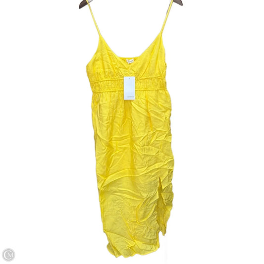 Dress Casual Maxi By Eyeshadow In Yellow, Size: Xl