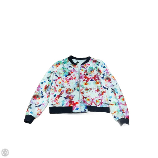 Jacket Other By Tahari By Arthur Levine In Floral Print, Size: L