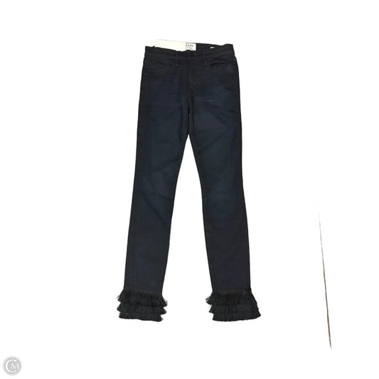 Jeans Skinny By Frame In Blue Denim, Size: 2