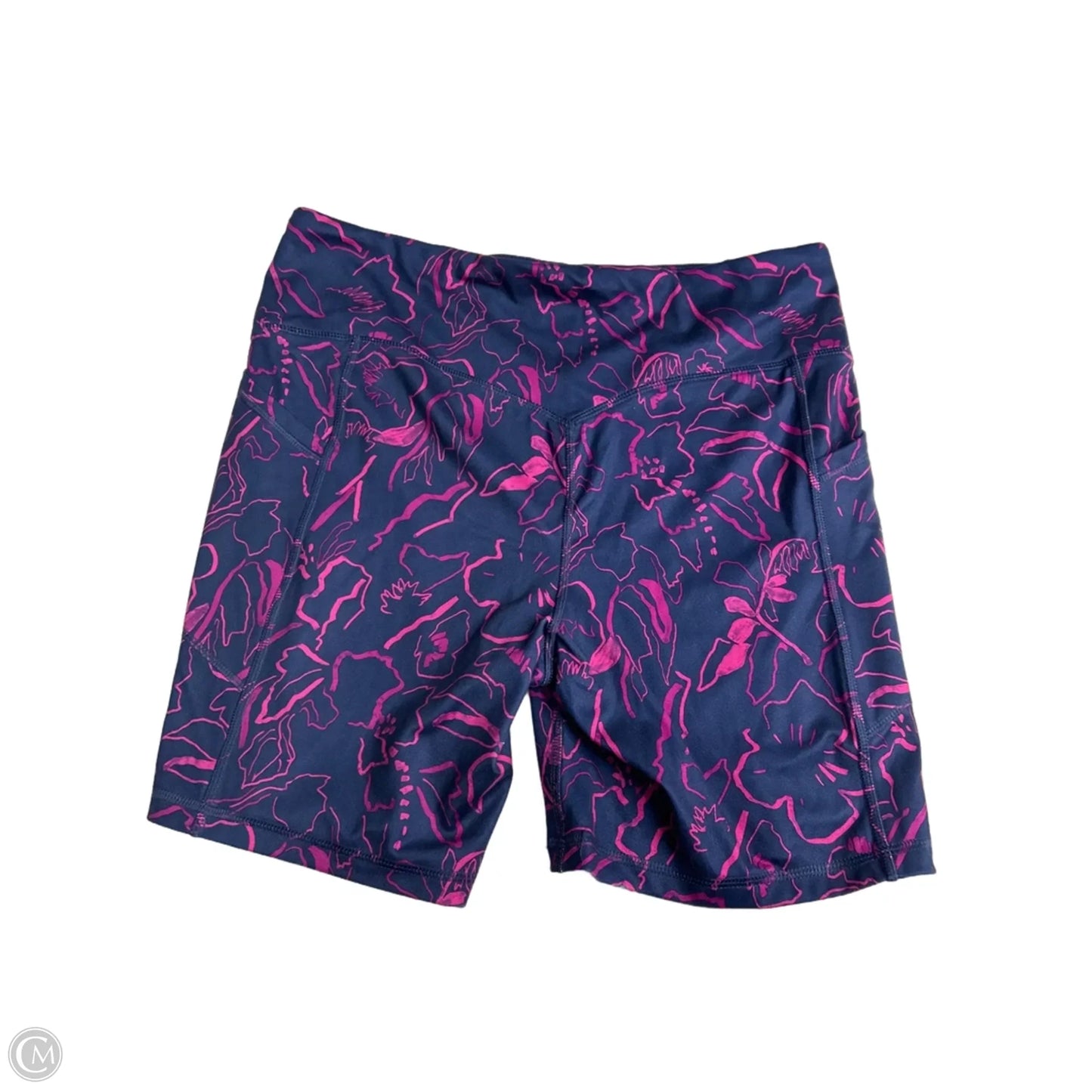Athletic Shorts By Avia In Blue & Pink, Size: Xl