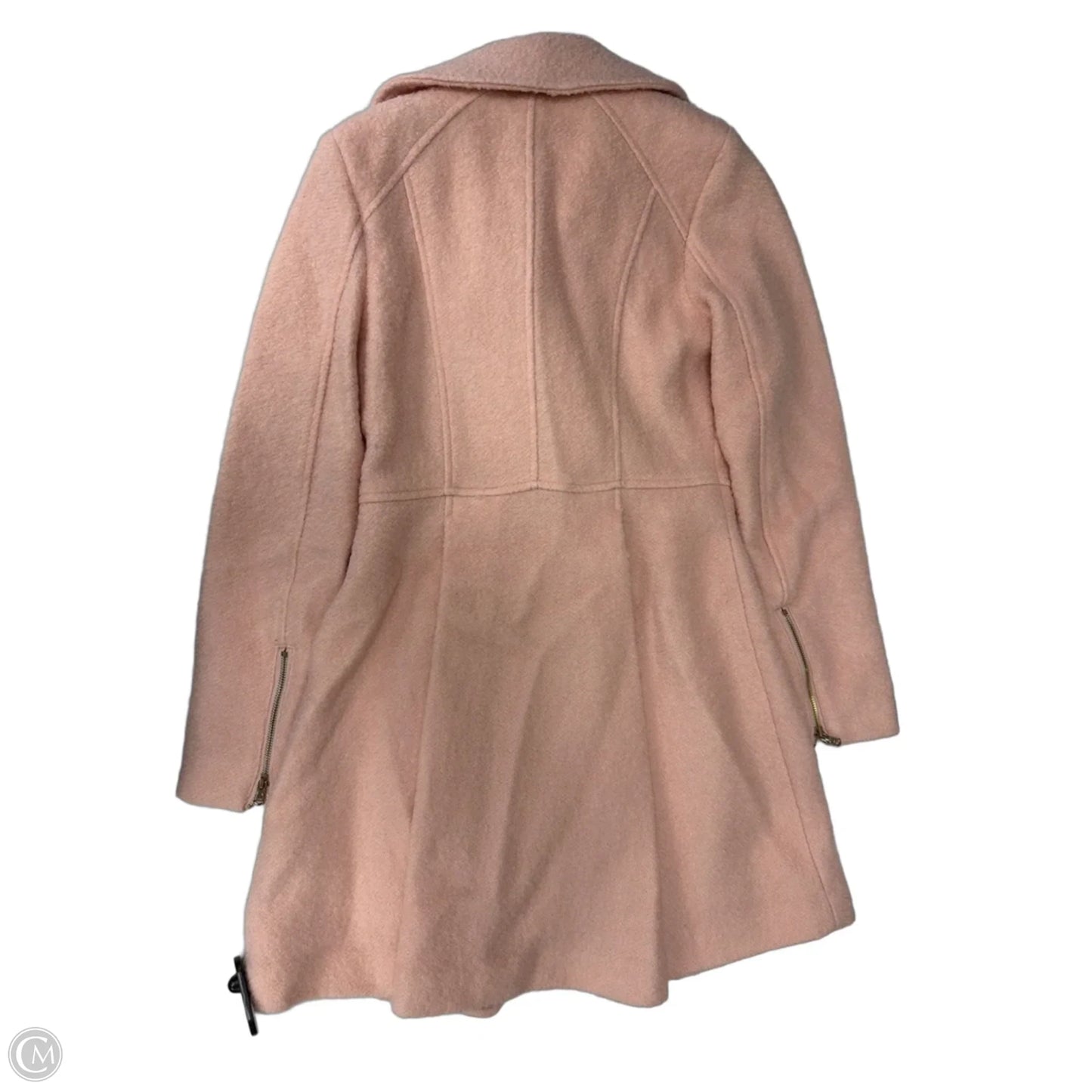 Coat Peacoat By Guess In Pink, Size: Xs