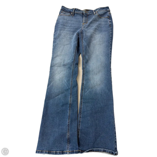 Jeans Boot Cut By Simply Vera In Blue Denim, Size: 12