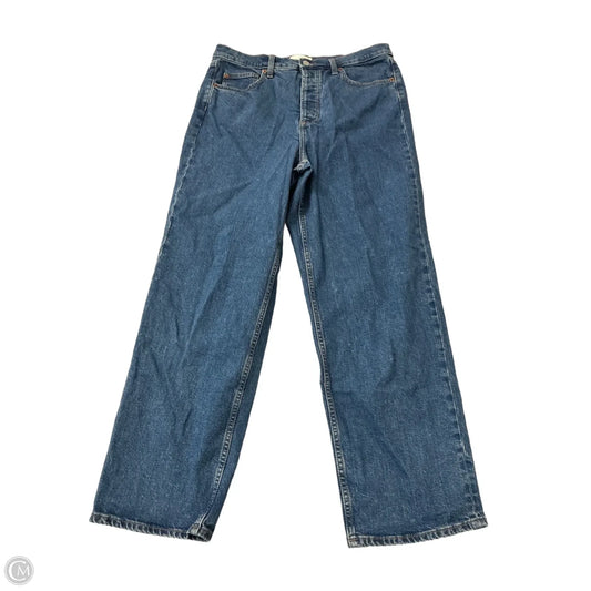 Jeans Straight By Universal Thread In Blue Denim, Size: 12