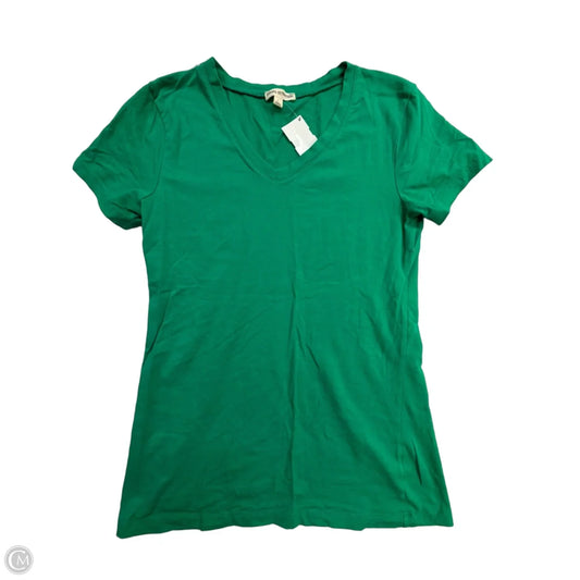 Top Short Sleeve Basic By Zenana Outfitters In Green, Size: L