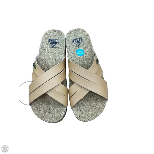 Sandals Flats By Reef In Brown, Size: 7