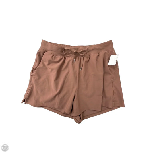 Athletic Shorts By Old Navy In Brown, Size: L