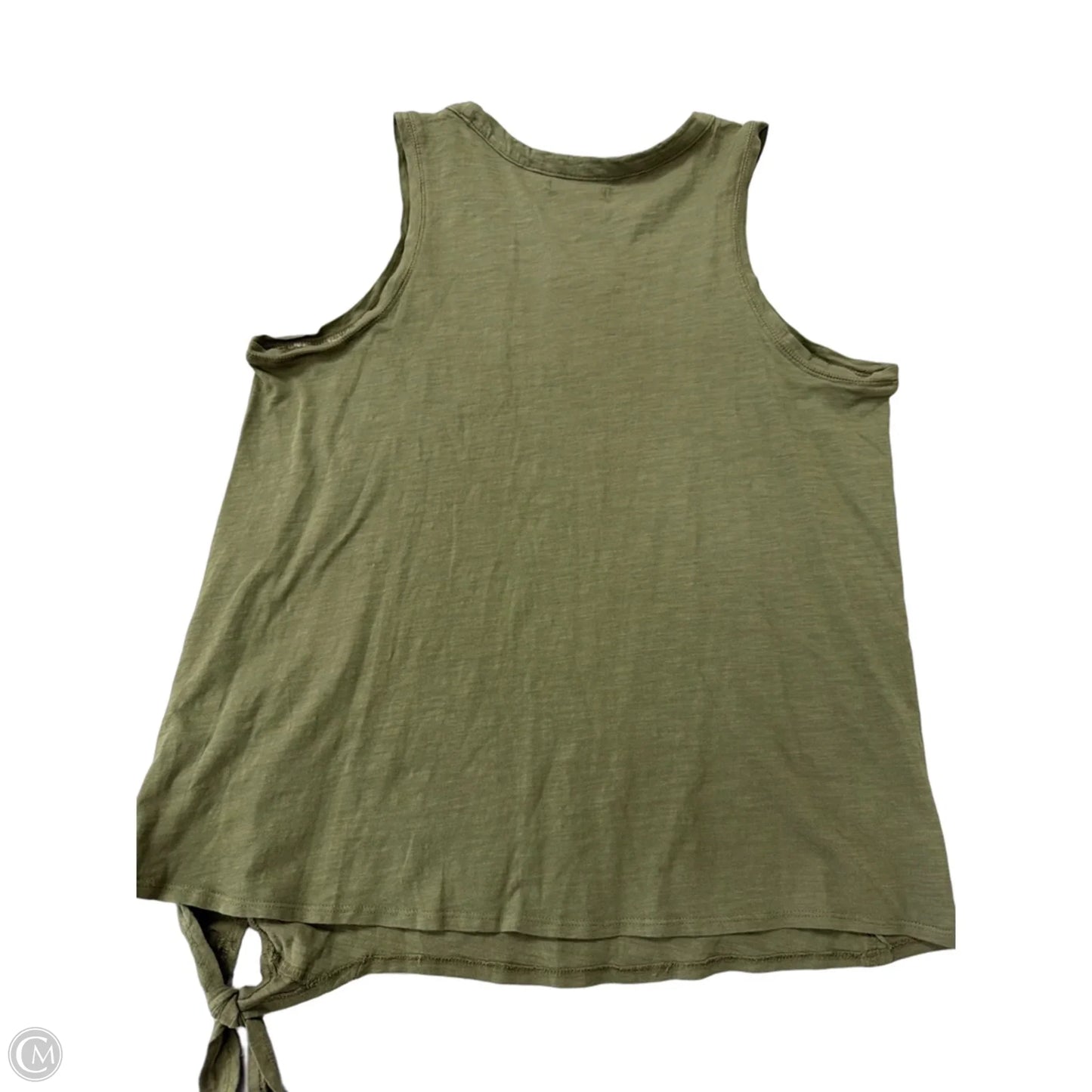 Top Sleeveless By Sonoma In Green, Size: M