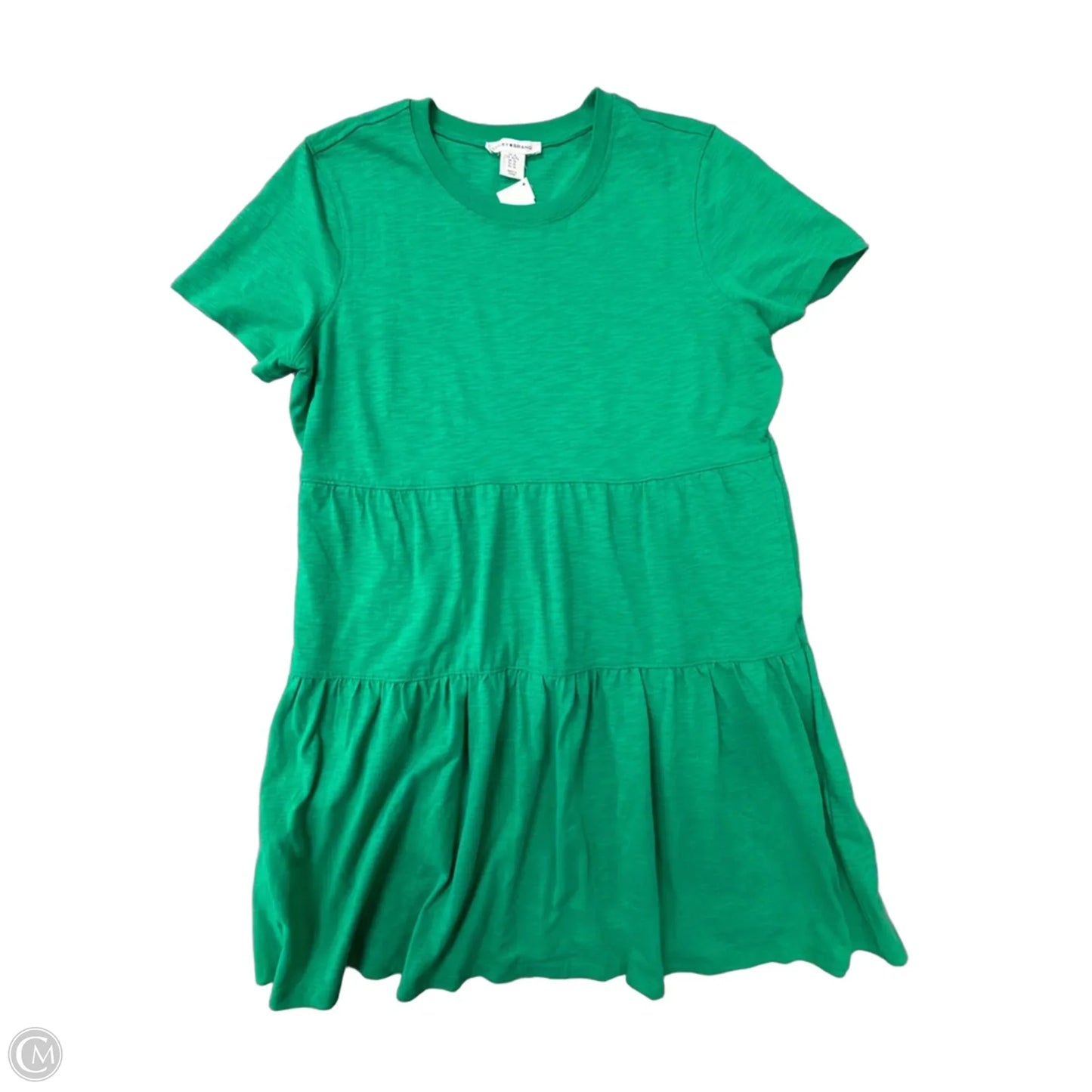 Dress Casual Midi By Lucky Brand In Green, Size: Xl