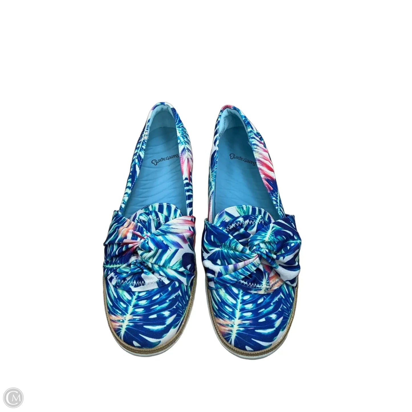 Shoes Flats By Bare Traps In Tropical Print, Size: 11