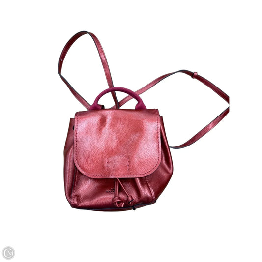 Backpack Designer By Coach, Size: Small