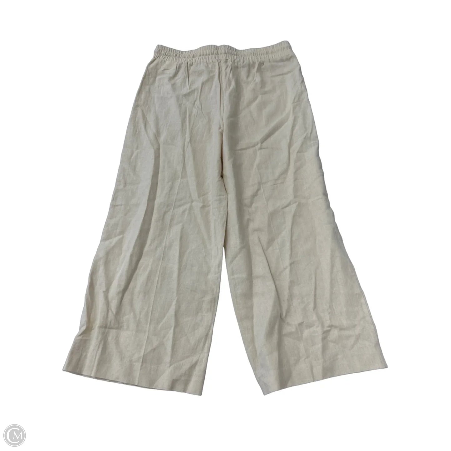 Pants Linen By Anne Klein In Yellow, Size: 8