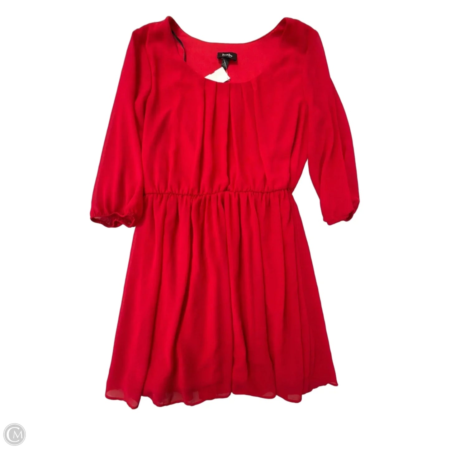 Dress Casual Short By By & By In Red, Size: Xl