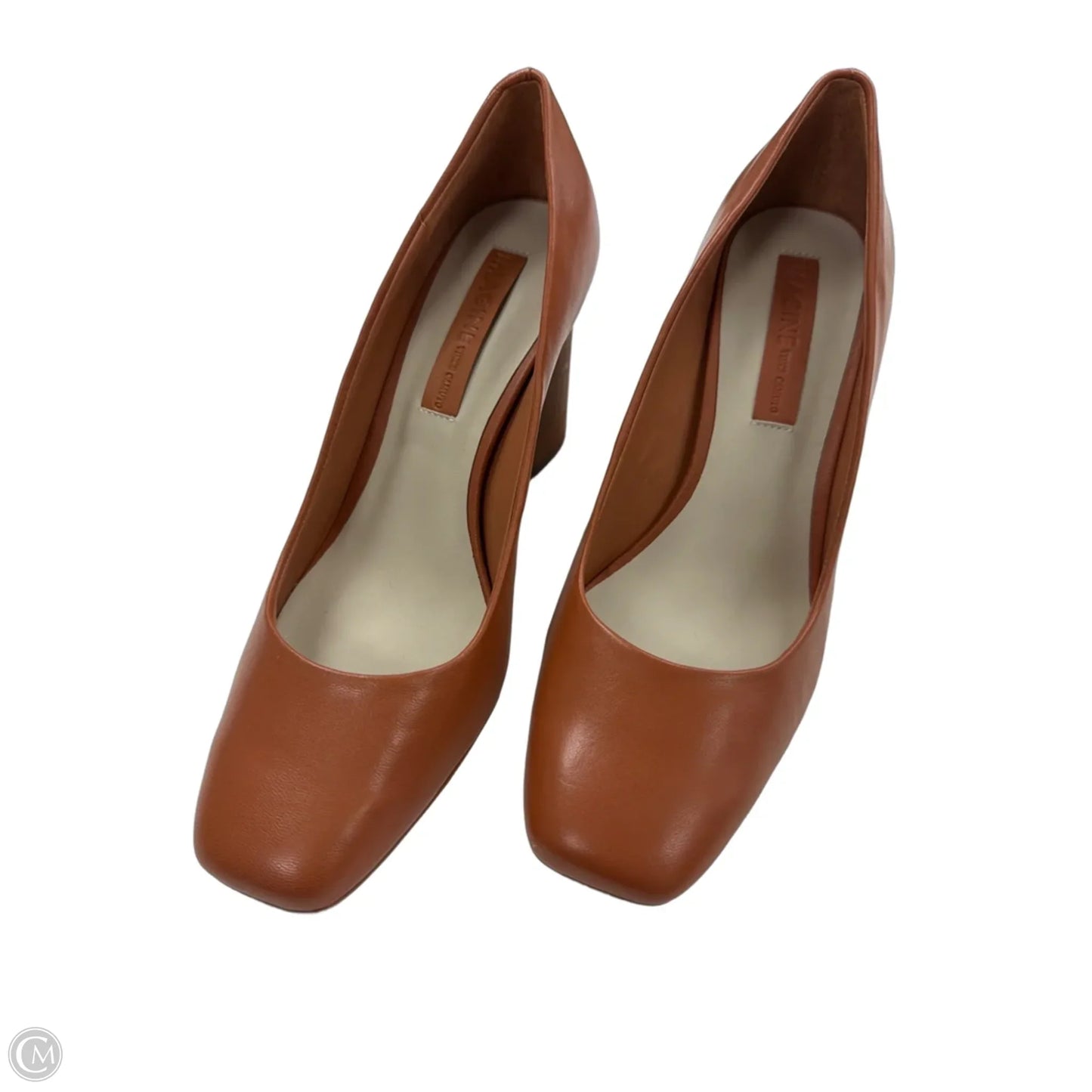 Shoes Heels Block By Vince Camuto In Brown, Size: 7.5