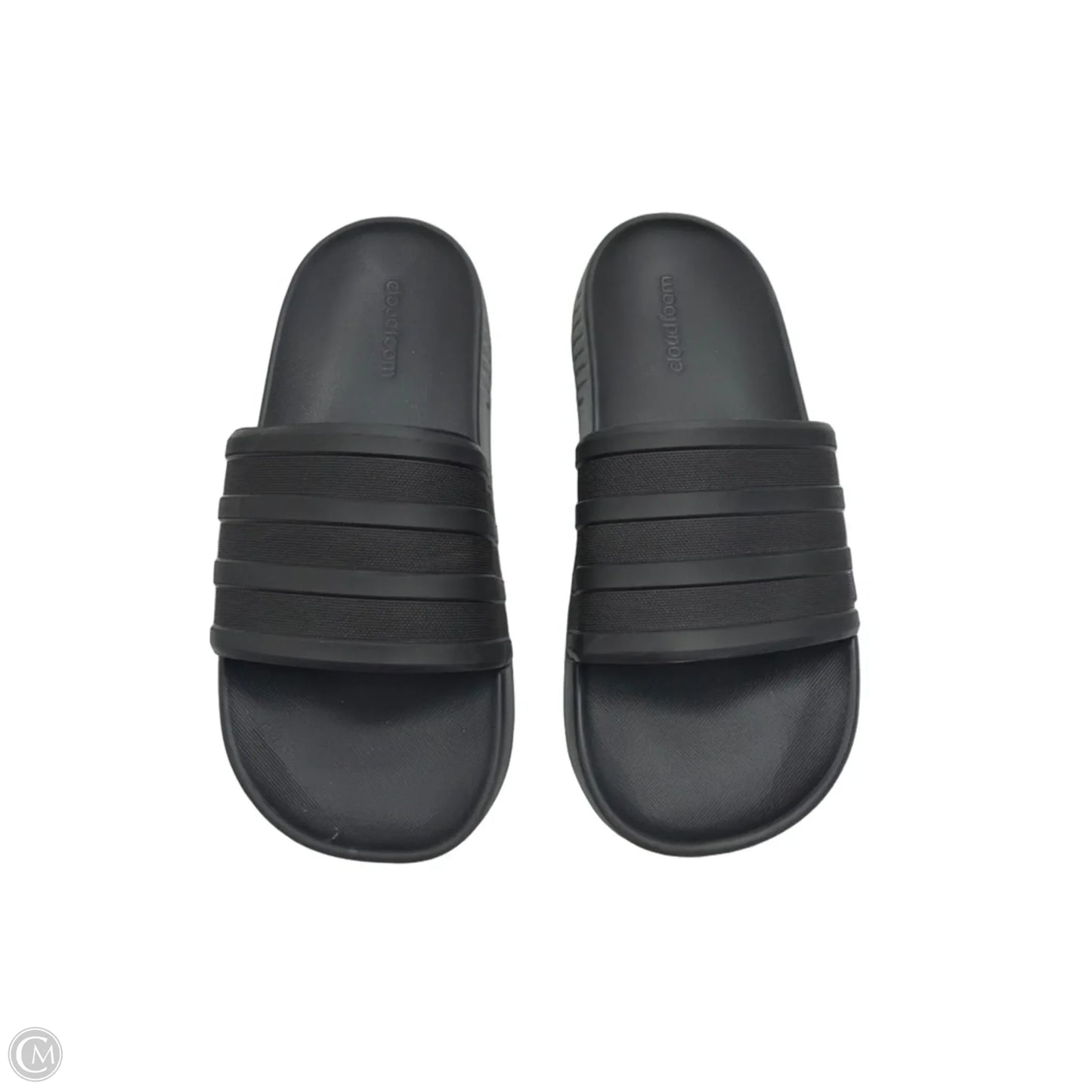 Sandals Flats By Adidas In Black, Size: 7
