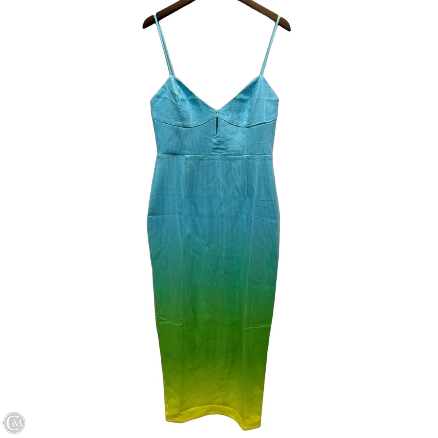 Dress Party Long By Runaway In Blue & Green, Size: L