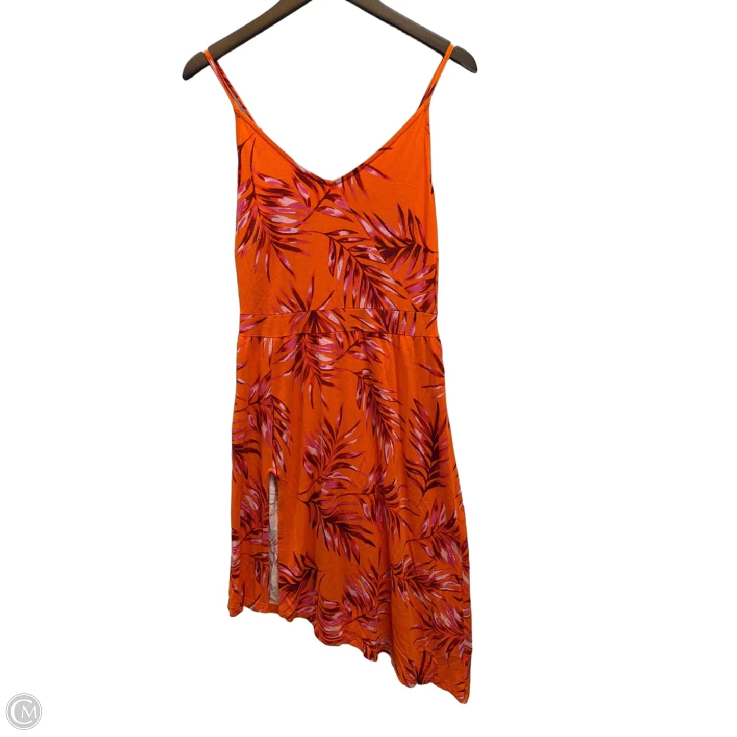 Dress Casual Midi By Venus In Orange, Size: S