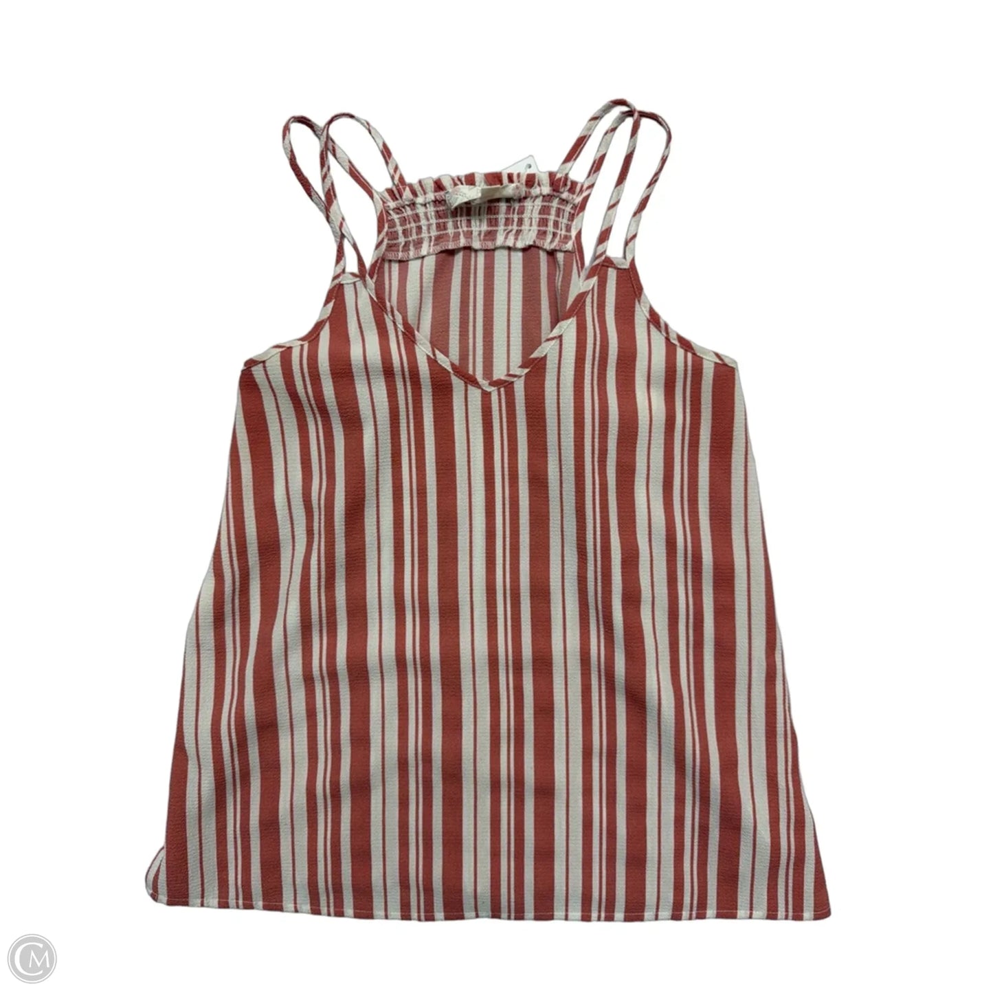 Tank Top By Pink Rose In Striped Pattern, Size: S