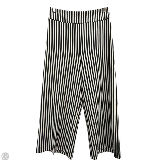 Pants Cropped By Express In Striped Pattern, Size: 2
