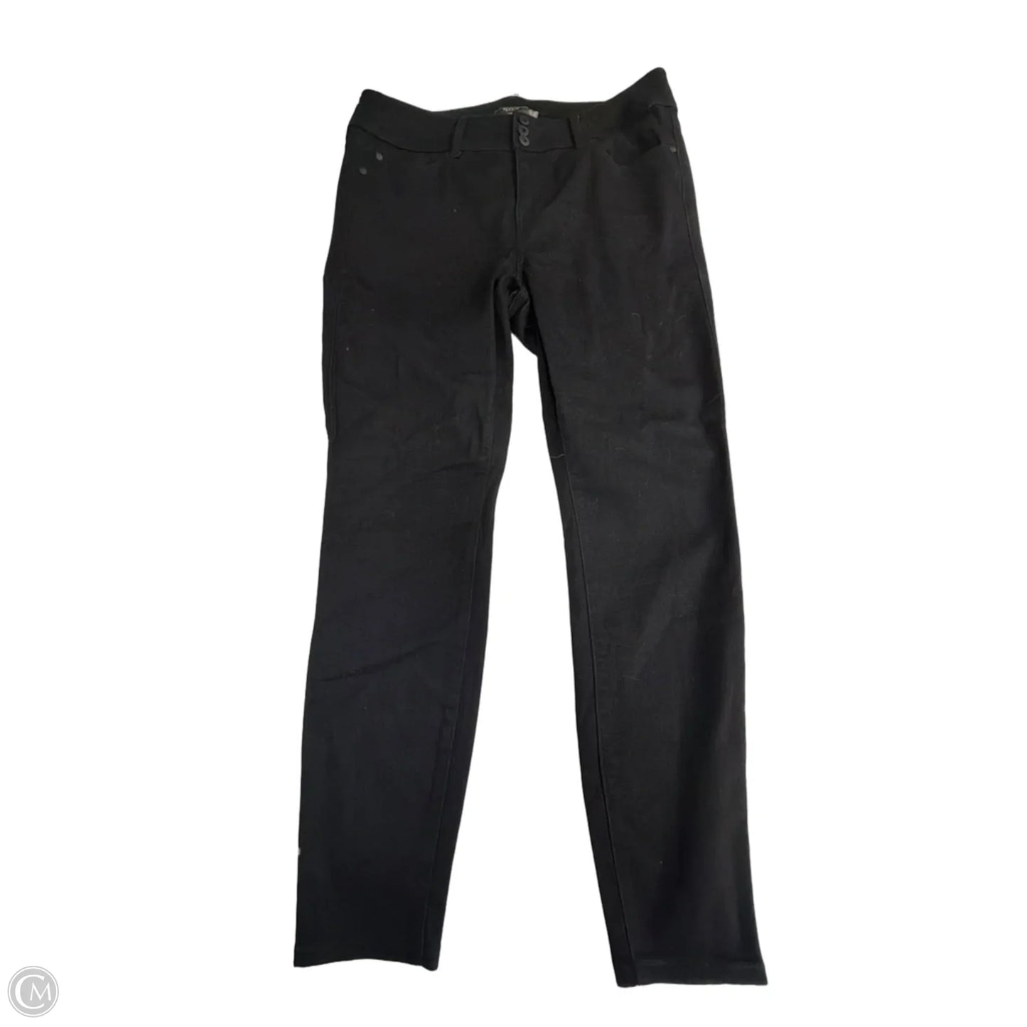 Jeans Skinny By Torrid In Black Denim, Size: 18