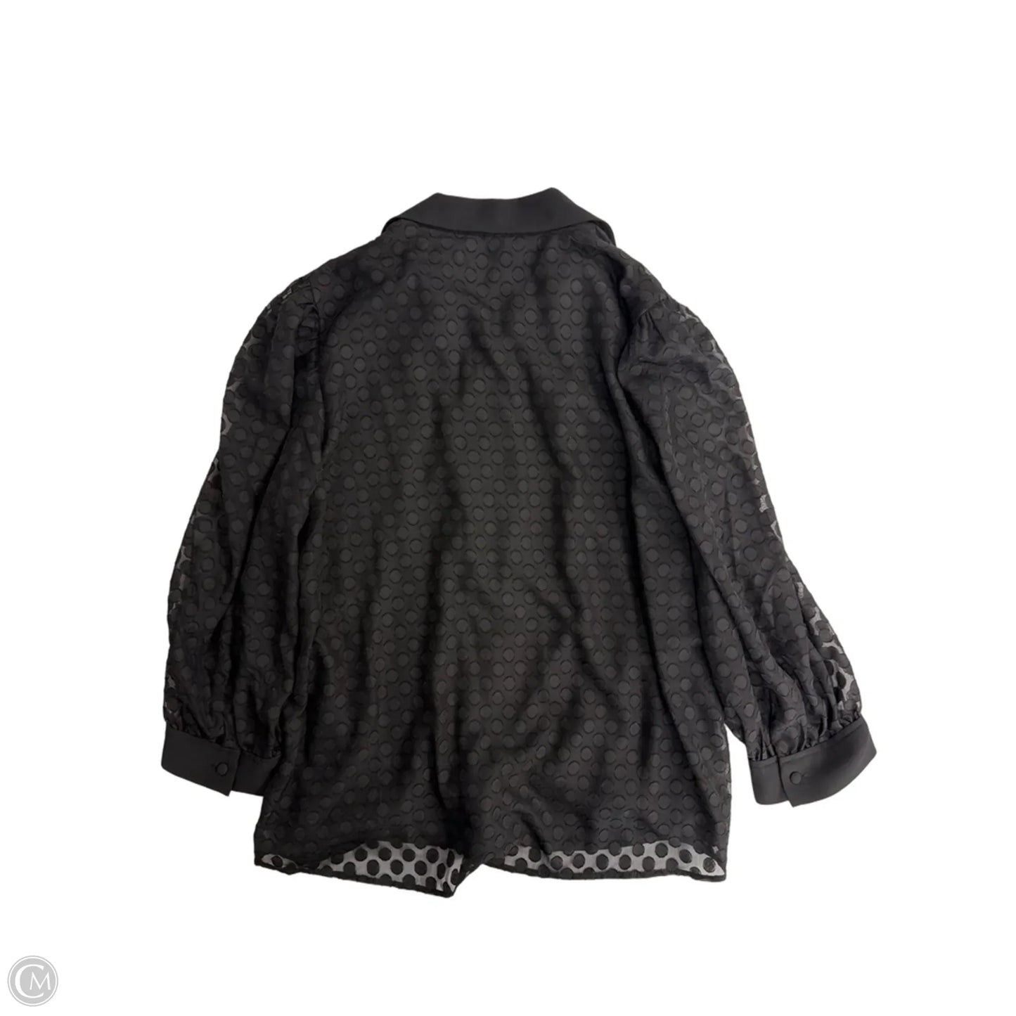 Top Sleeveless By Clothes Mentor In Black, Size: M