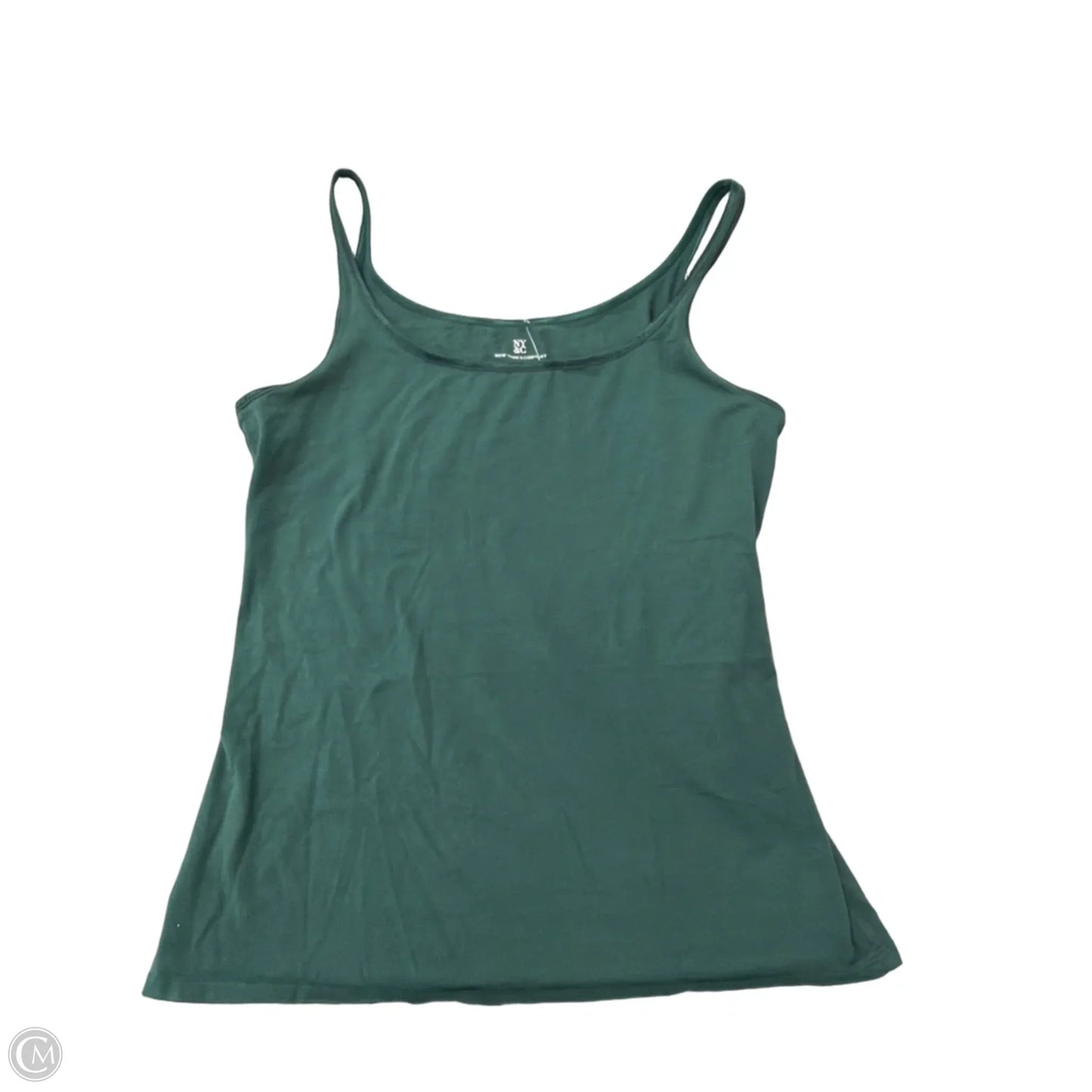 Tank Top By New York And Co In Green, Size: M