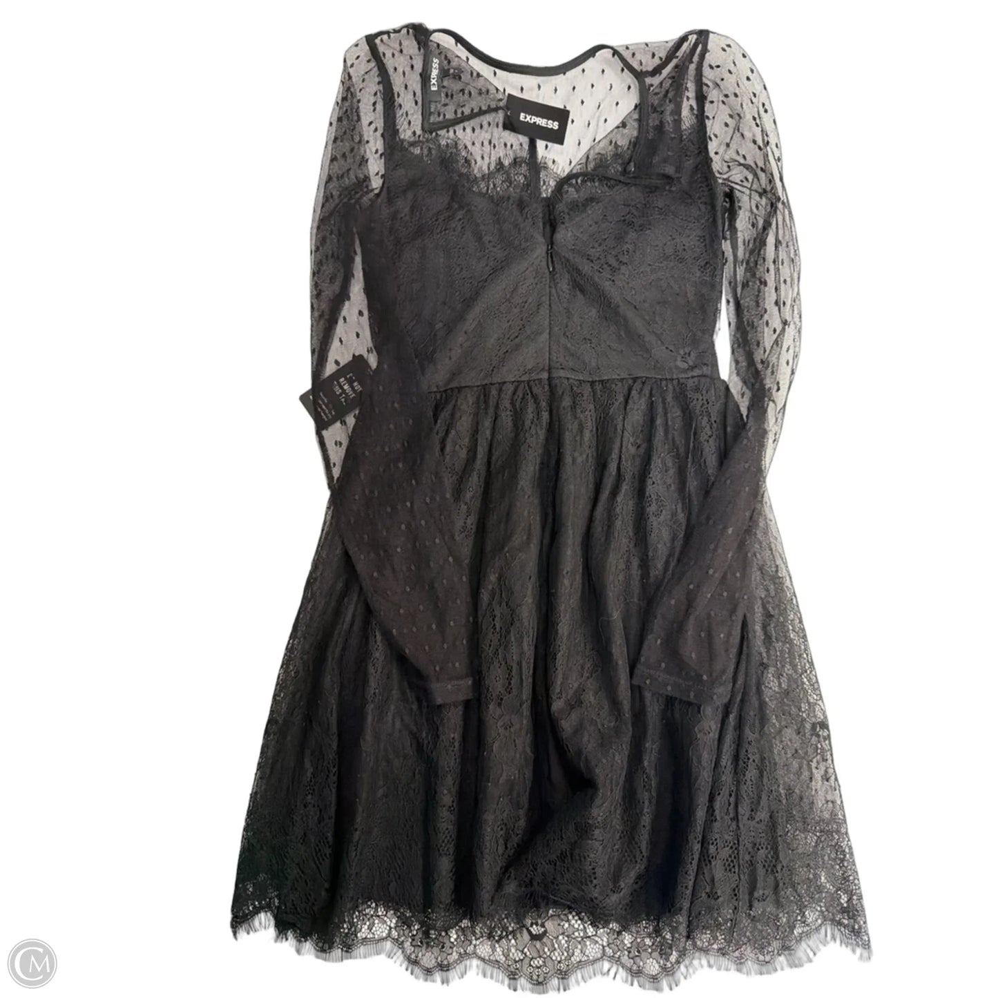 Dress Party Short By Express In Black, Size: Xs