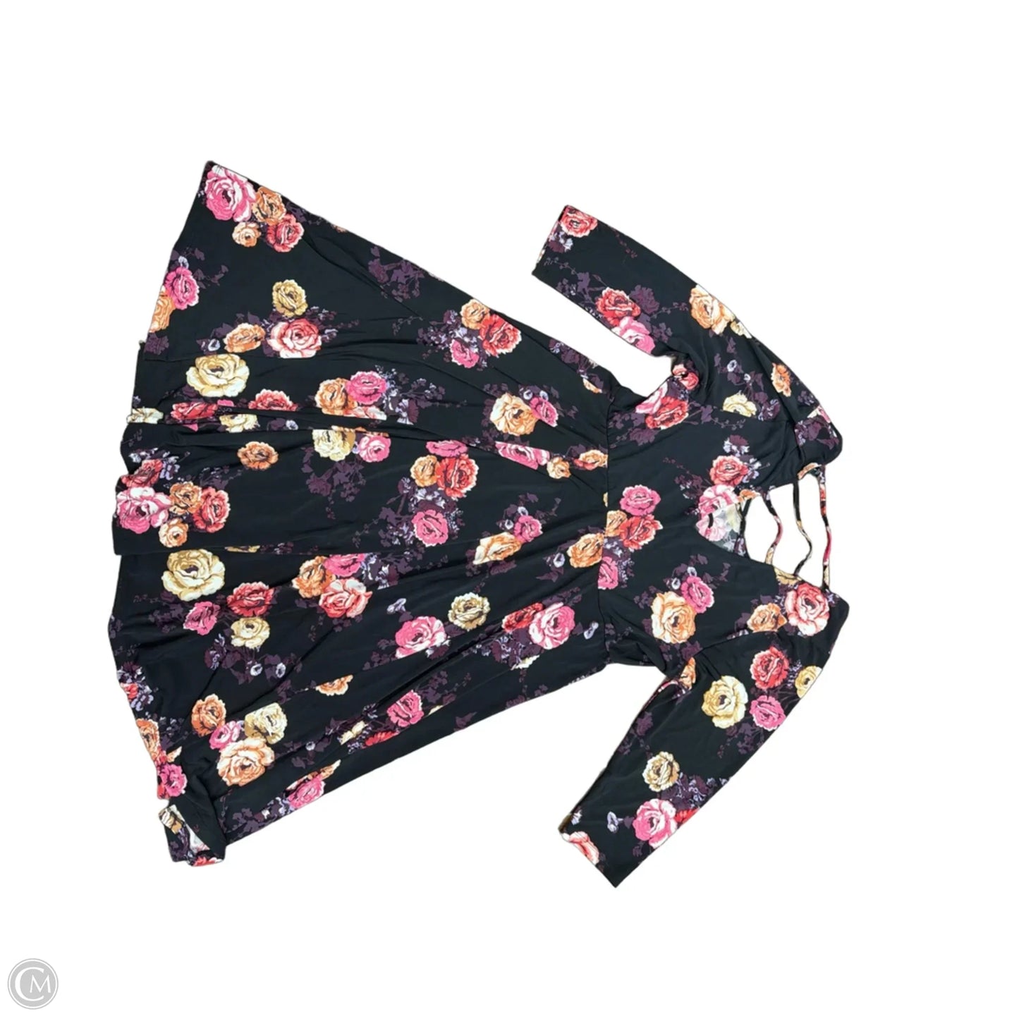 Dress Casual Midi By Torrid In Floral Print, Size: 1x