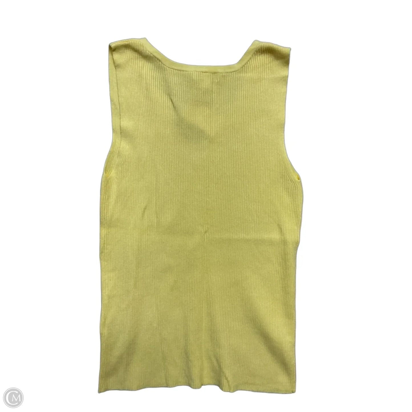 Tank Top By Cato In Yellow, Size: S