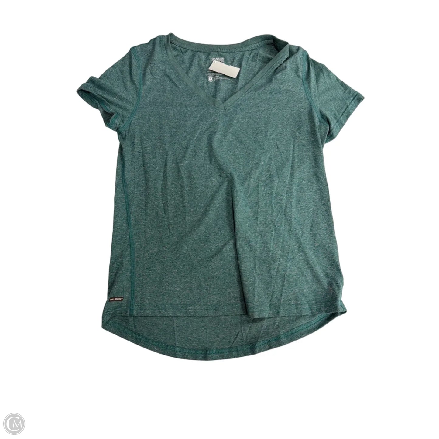 Athletic Top Short Sleeve By Danskin Now In Green, Size: M