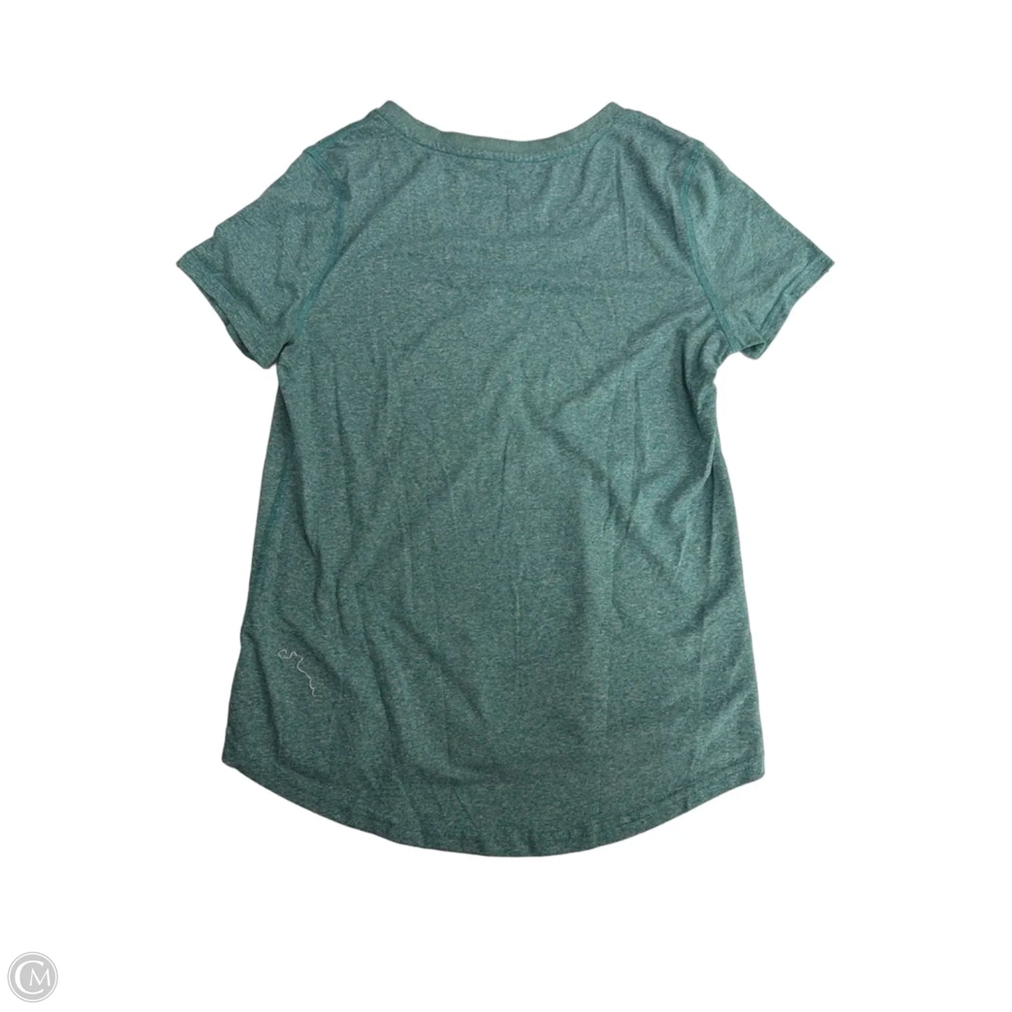 Athletic Top Short Sleeve By Danskin Now In Green, Size: M