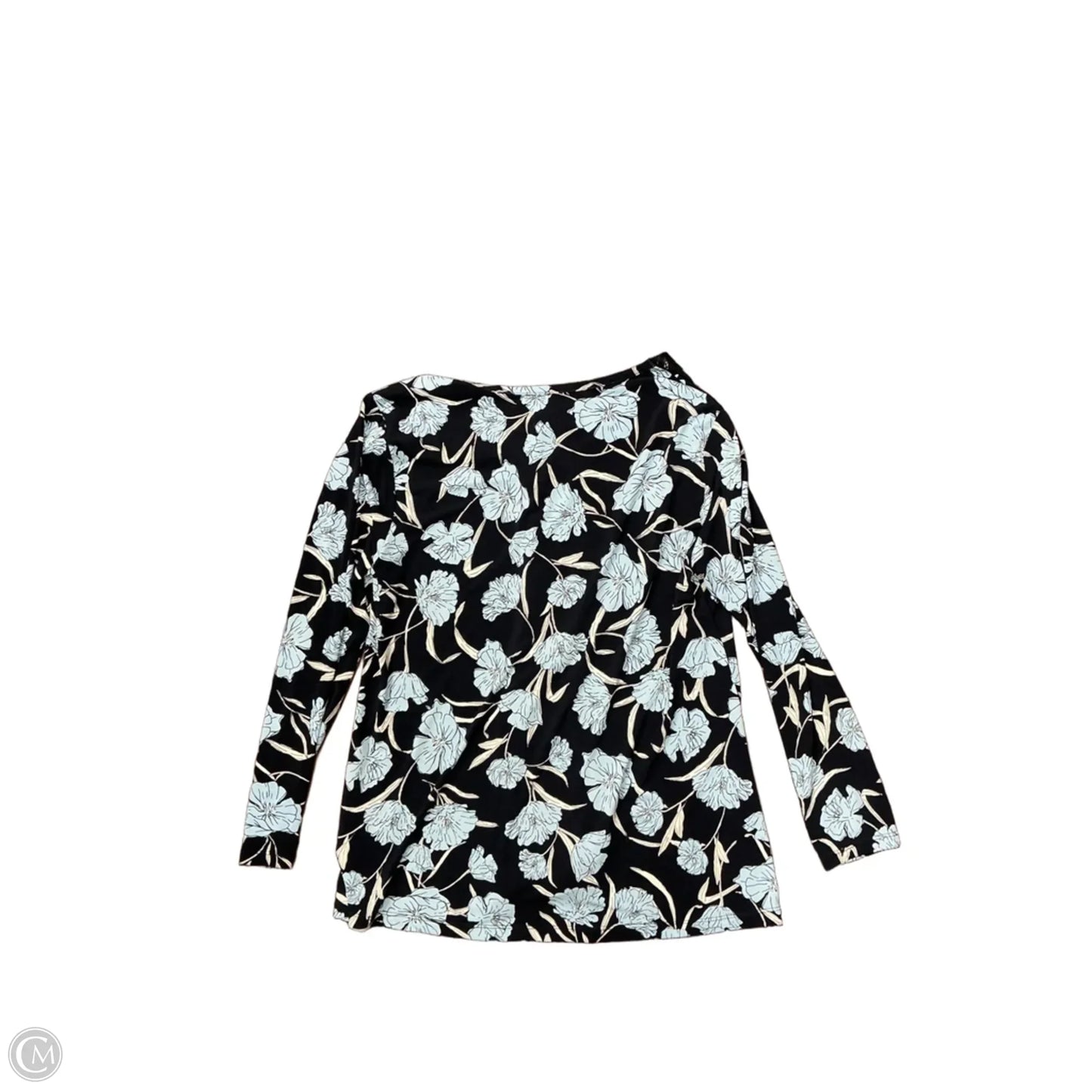 Top Long Sleeve By Clothes Mentor In Blue, Size: M