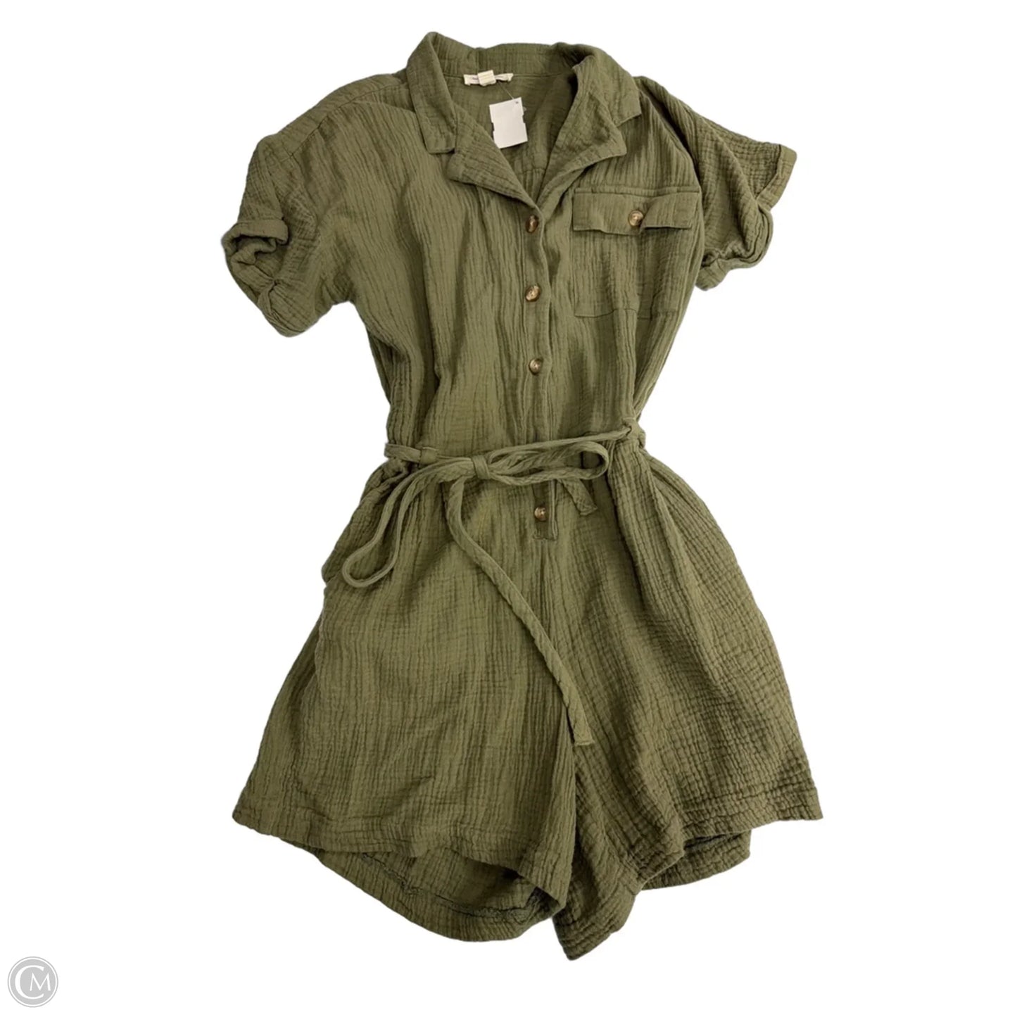 Romper By Beachlunchlounge In Green, Size: L
