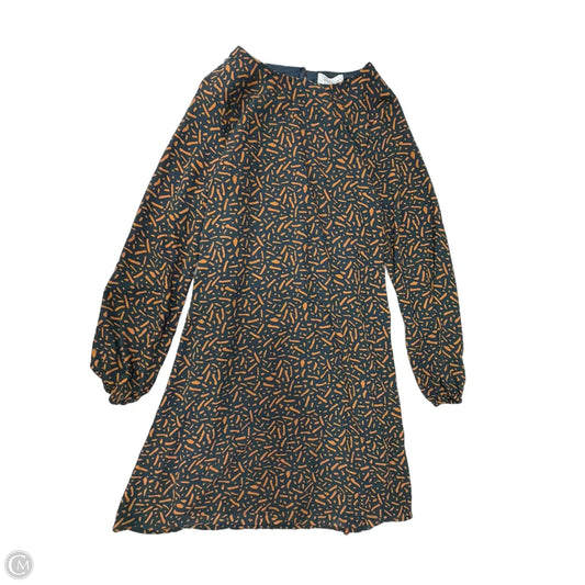 Dress Casual Midi By Kaileigh In Blue & Orange, Size: S
