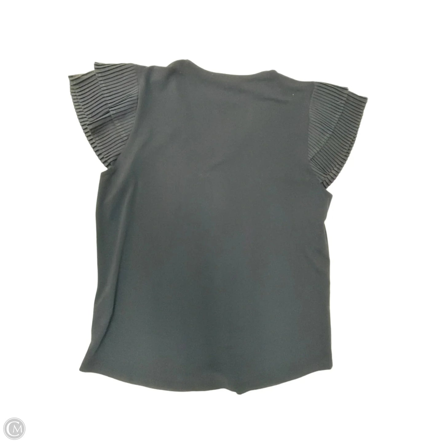Top Short Sleeve By Adrianna Papell In Navy, Size: S