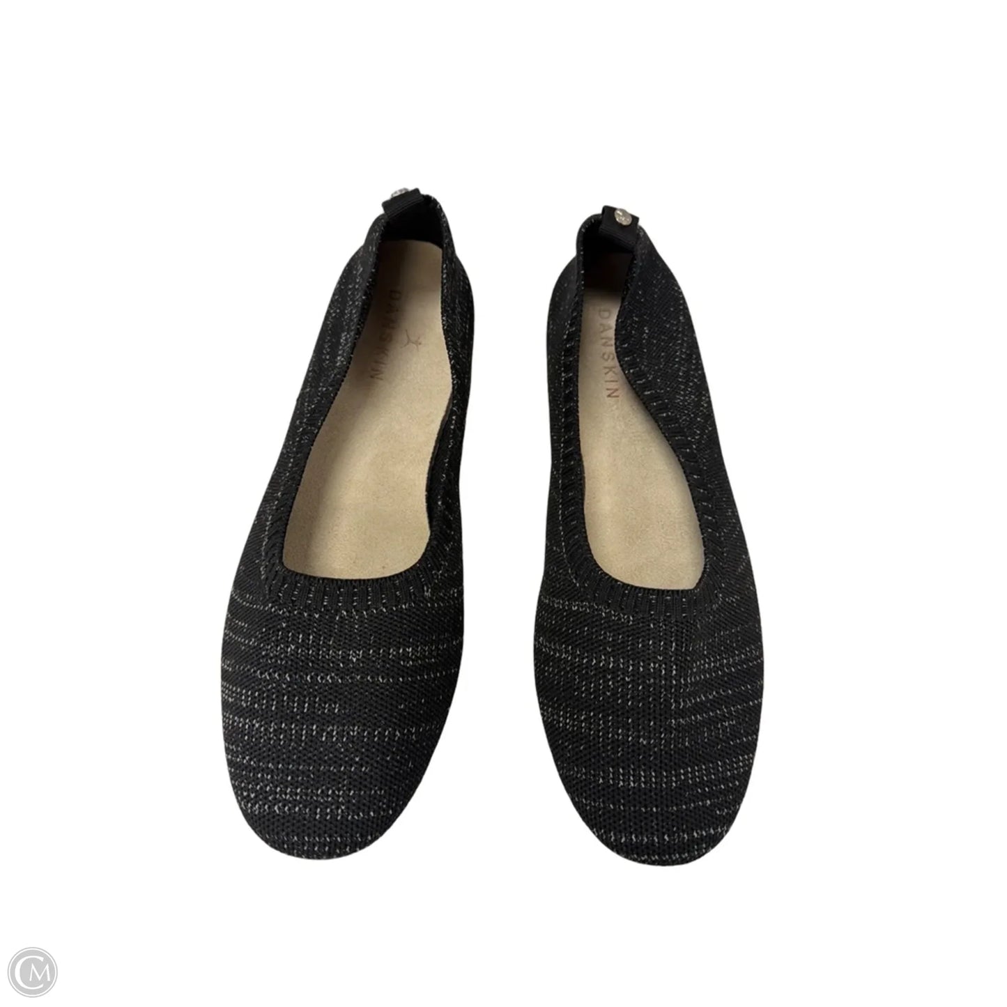 Shoes Flats By Danskin In Black & White, Size: 7.5