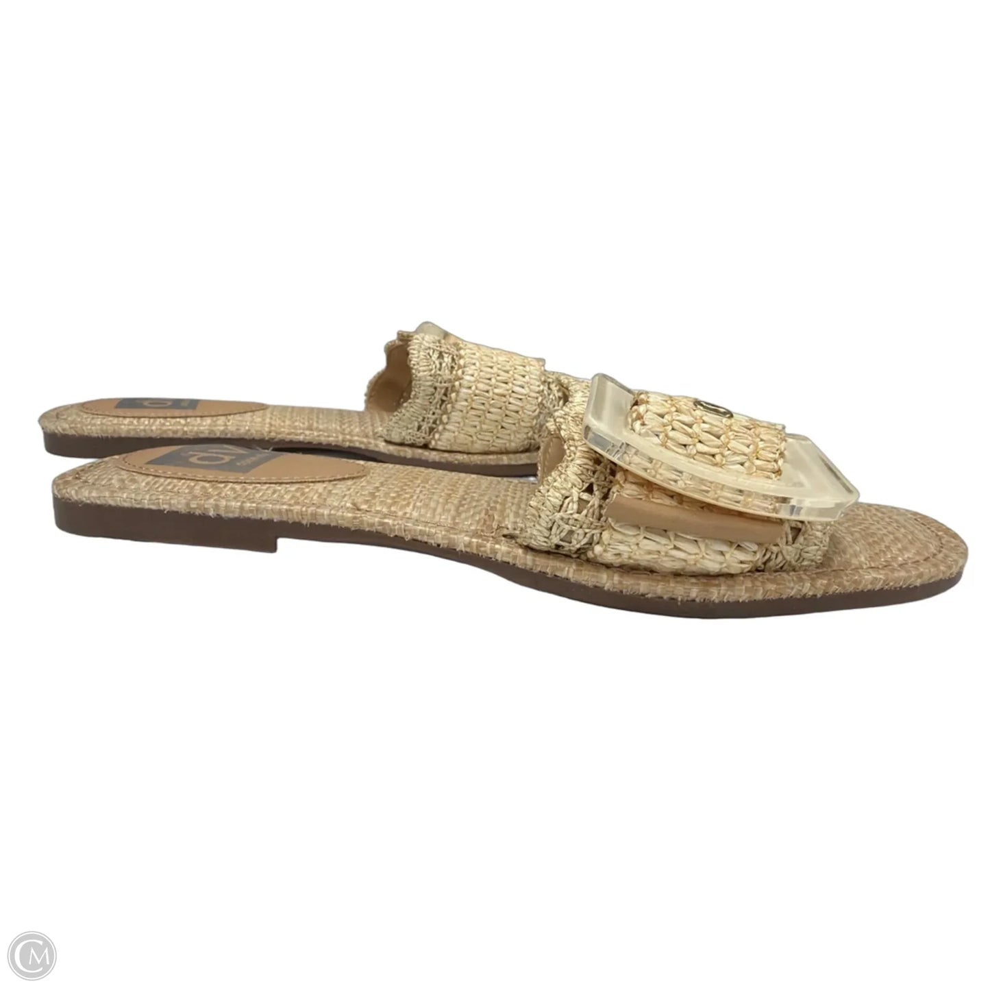 Sandals Flats By Dv In Tan, Size: 8