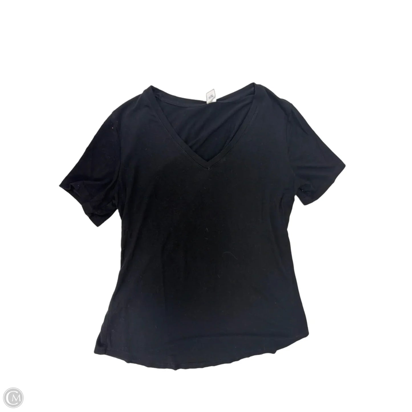 Top Short Sleeve Basic By Old Navy In Black, Size: S