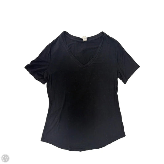 Top Short Sleeve Basic By Old Navy In Black, Size: S