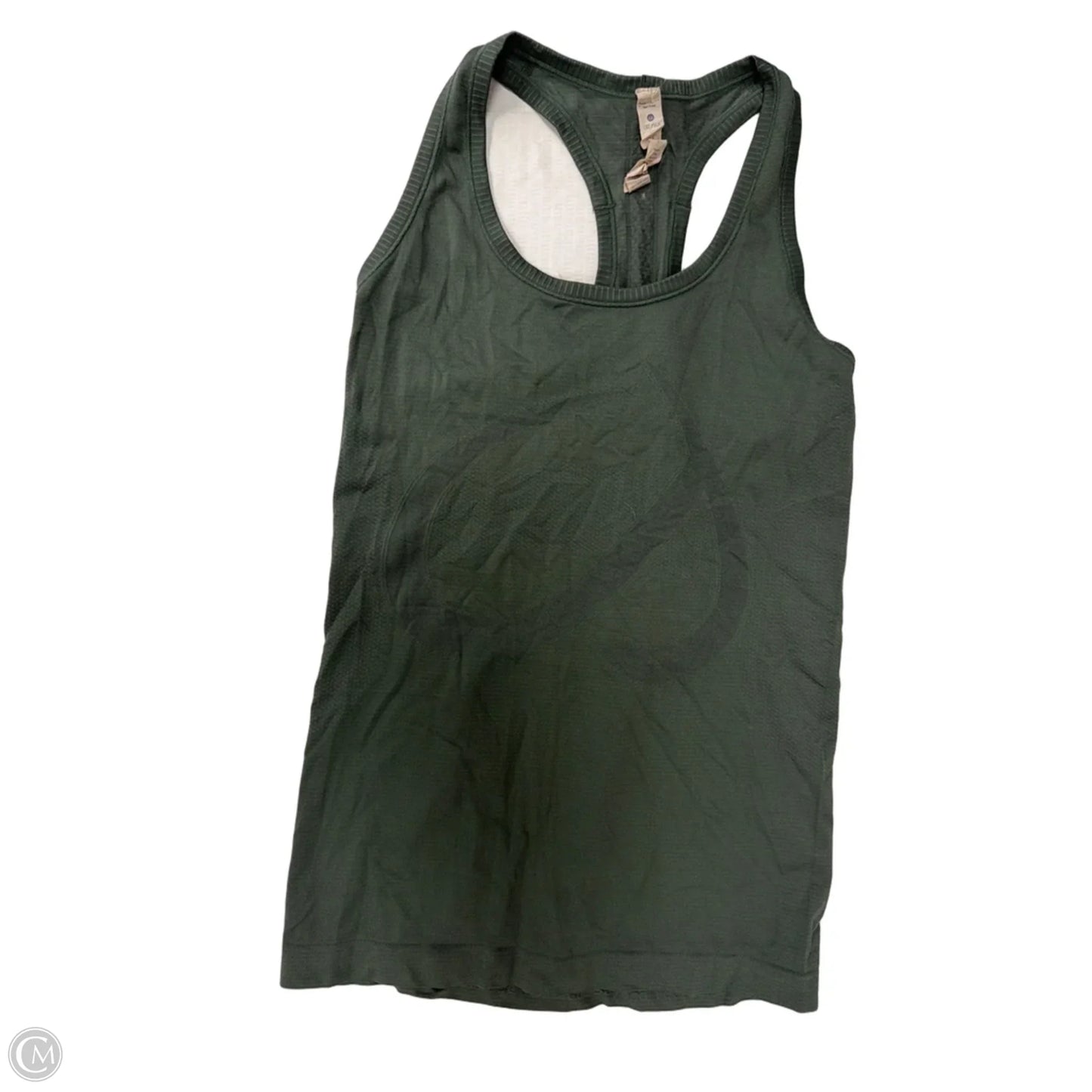 Athletic Tank Top By Crz Yoga In Green, Size: S