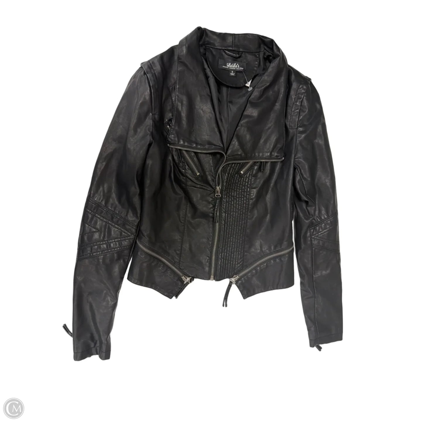 Jacket Moto By Lulus In Black, Size: S