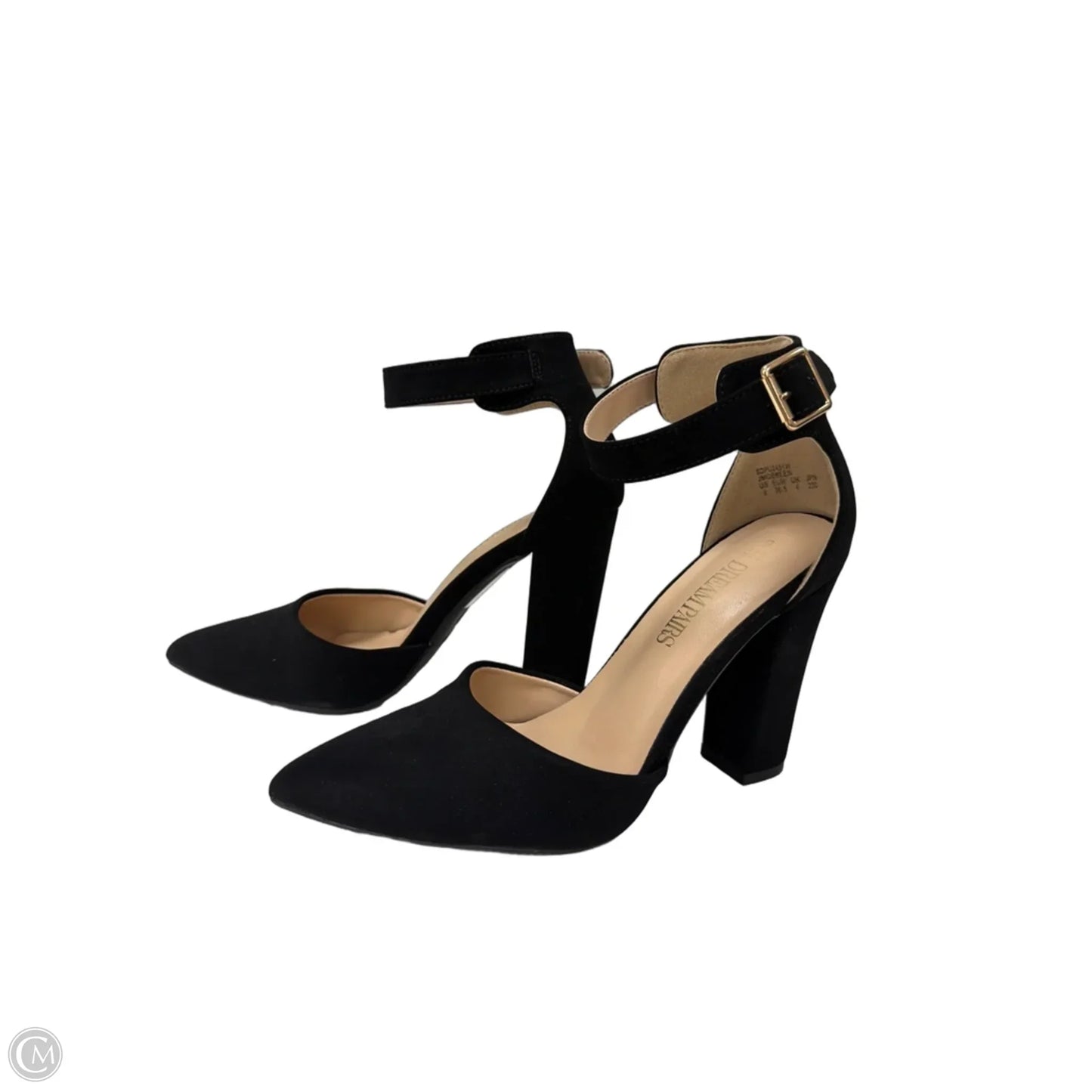Shoes Heels Block By Dream Pairs In Black, Size: 6