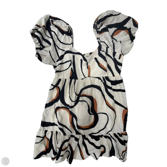 Dress Casual Short By Nine West Apparel In Black & Brown, Size: 1x