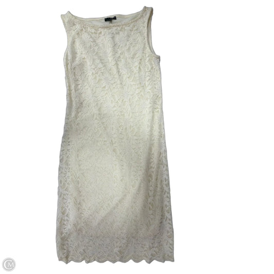 Dress Party Midi By Tiana B In Cream, Size: M